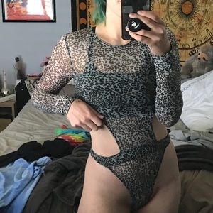 Leopard Body Suit
